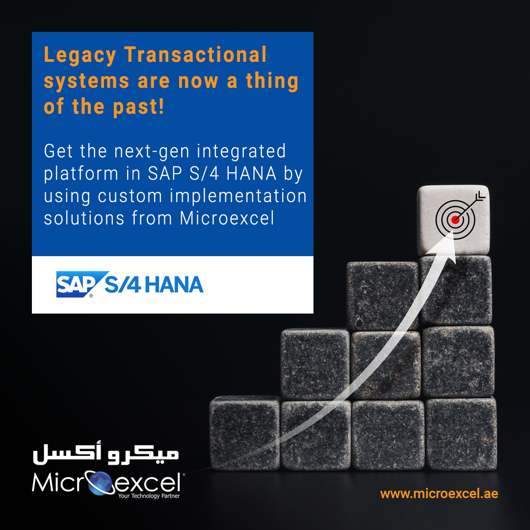 NewEraTechMENA's tweet image. Legacy Transactional systems are now a thing of the past! Get the next-gen integrated platform in SAP S/4 HANA by using custom implementation solutions from Microexcel.
04321 0808
info@microexcel.ae
microexcel.ae
#saps4hana #microexcel #sap #implementationpartner