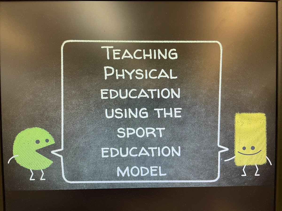 klugPEresource's tweet photo. It was a pleasure to present to future #physed educators @FrostburgState Thank you to @aeagle_68 for sharing his knowledge of the #sportedmodel with me! The future is bright! #collaboration #highereducation https://t.co/78vyxWoXBc