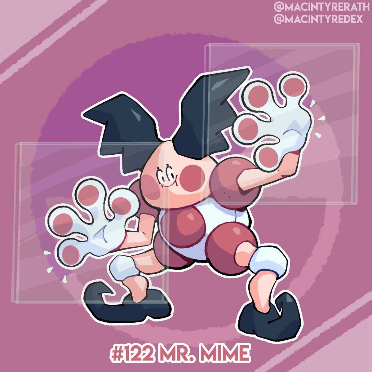 Mr. Mime - #122 -  Pokédex