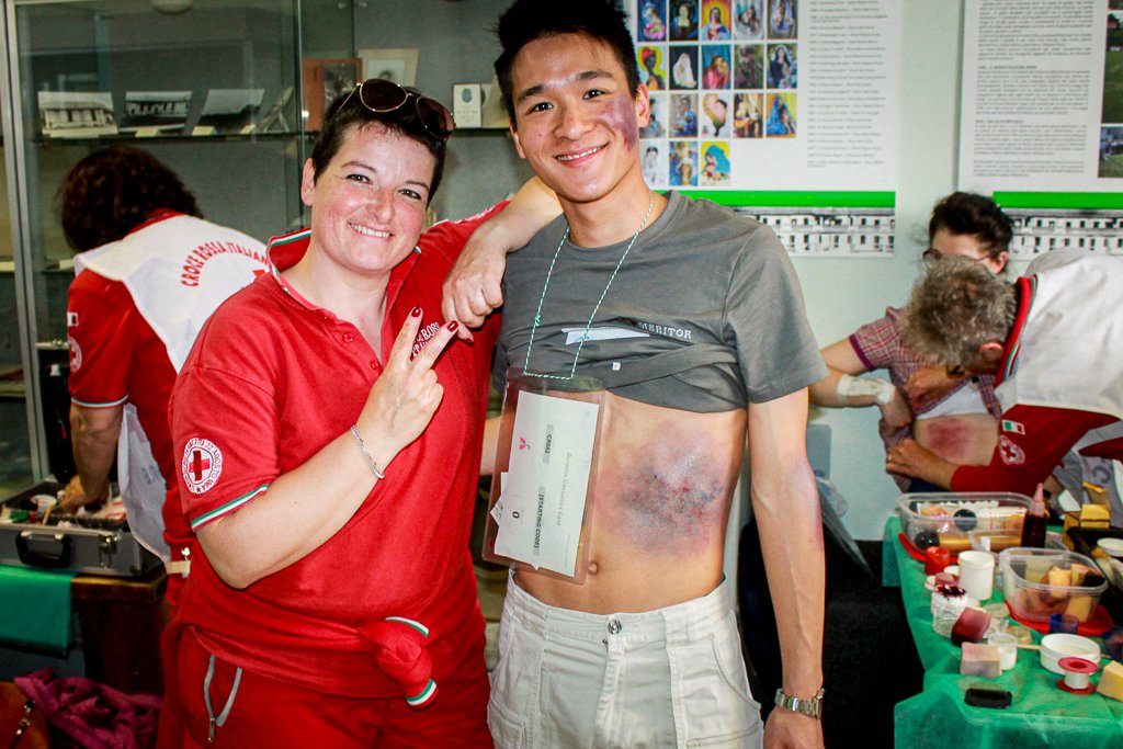 CRIMEDIM's tweet image. We celebrate the World Red Cross and Red Crescent Day by sharing some photographs with our friends and colleagues during our past adjunct training. @IFRC @ICRC ⛑🌐
Stay tuned for the next #FullScaleExercise
#BeHumanKind #IFRC #RedCross #RedCrescent #HumanitarianAid #CRIMEDIM