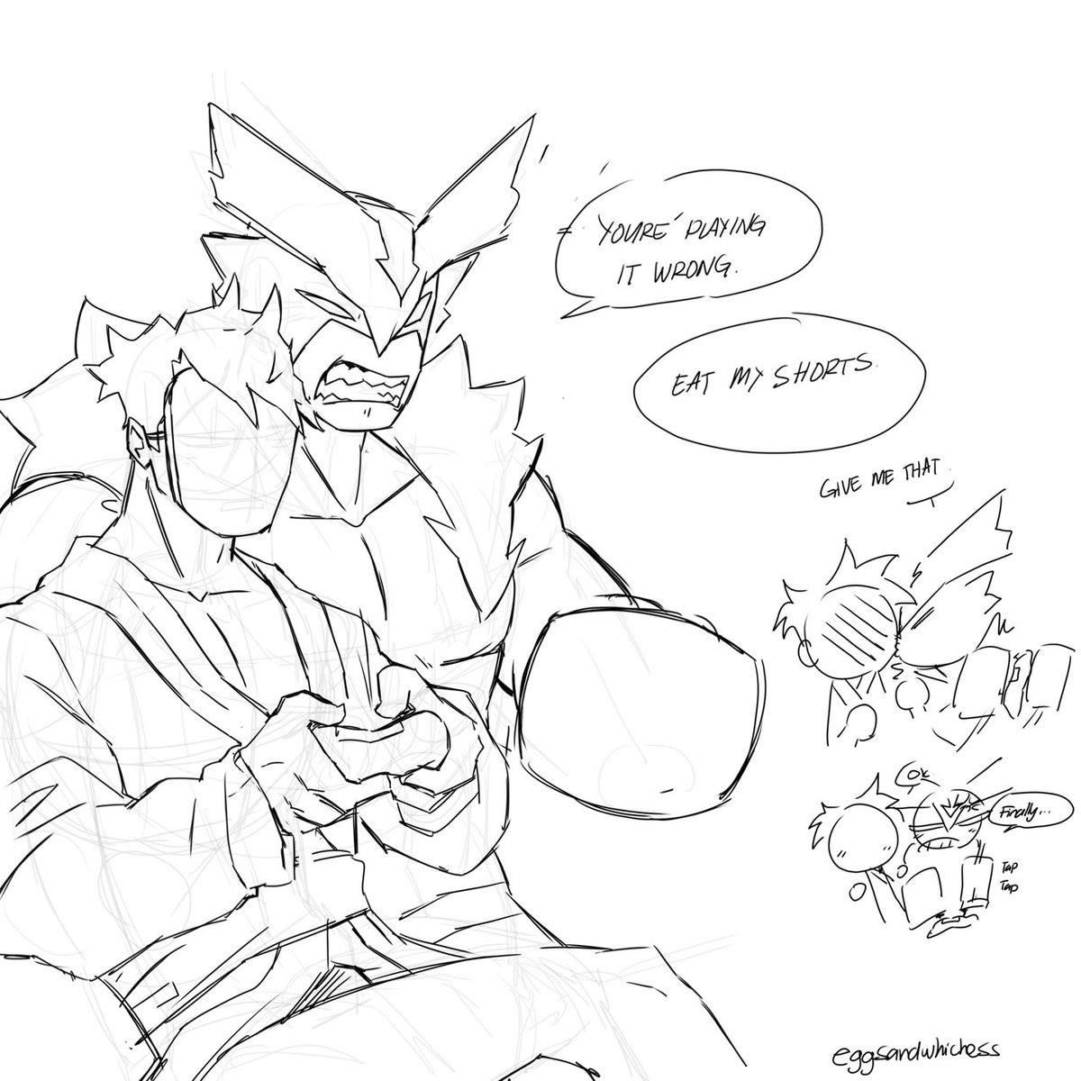 eggsandwhichess's tweet photo. Quick #groundhawk sketcharoo #theboysfanart #TheBoysDiabolical https://t.co/TKWGYk4noT