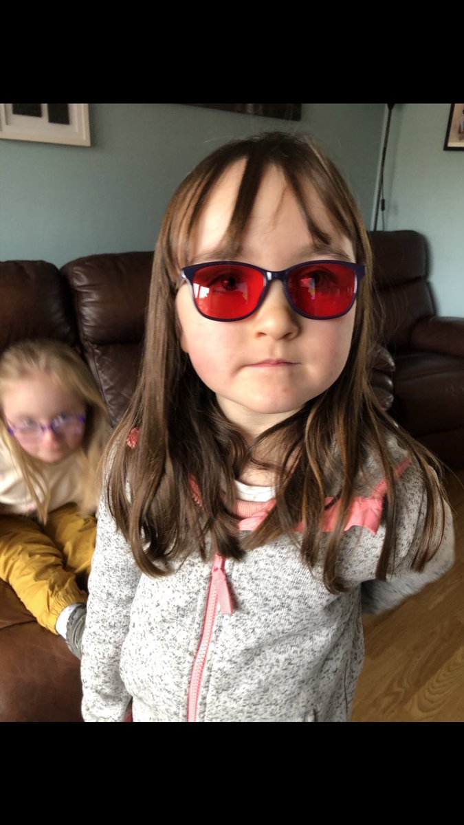 Evelyn is 6. She has lost most of her sight in the past year. She has very delayed Speech and Language. The HSE tell us she will be at least 9 before they can offer her any services!!! #letsmakeafuss