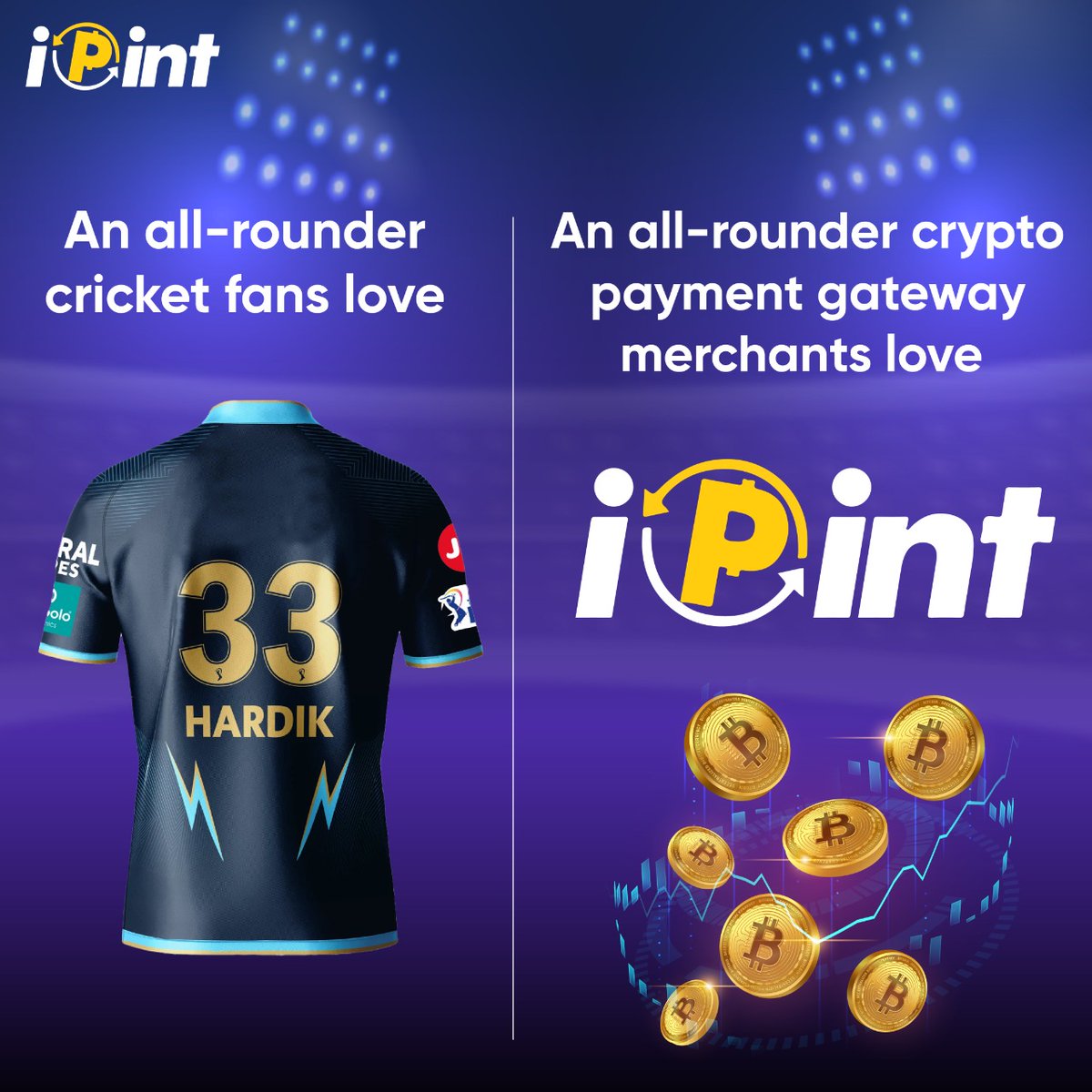 ipintofficial's tweet photo. From Payouts to creating buttons for your website, iPint does it all!โจ
A #crypto gateway to settle all your merchant needs regarding payments is what you need for your #business. Integrate #iPint now and make big profits #risk free๐
#HardikPandya #hardik #cryptocurrency https://t.co/XBv8Q1aOO6