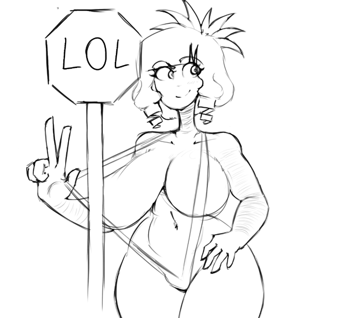 She's trying to show you something but it aint working out 