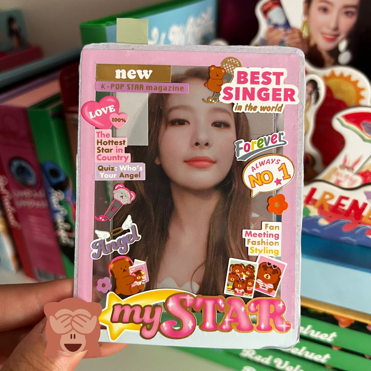 p1nkfany's tweet photo. #sakuMOTD 

hello po!! @wheebuy dumating na po si seulgi >.< thank you po ulit for selling her to me and she arrived safely 🫶🏻 ang cute din po ng packaging at toploader 🥰 #wheebought https://t.co/V8AnZkPmLb