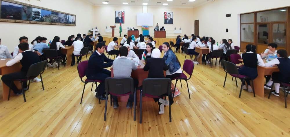 06 may 2022-ci il tarixdə 7 nömrəli tam orta məktəbdə Şuşa rayonunun ümumtəhsil məktəbləri arasında “Şuşa ili” nə həsr olunmuş intellektual oyun üzrə regional məktəb çempionatının rayon mərhələsi keçirilib
Ətraflı:
shusha.edu.gov.az/az/page/15076/…
#EduAz #ŞuşaTəhsilŞöbəısi