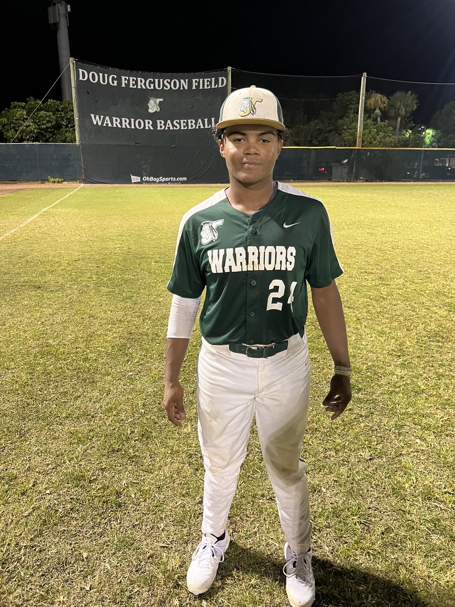 CHAMPIONSHIP MODE

<a href="/BrandonChin24/">Brandon Chin</a>: 2-for-4, 2 hits, 2 runs, 1 RBI for <a href="/Jup_Baseball/">Jupiter Warriors Baseball</a> in last night’s 9-5 win over <a href="/baseball_vero/">Vero Beach Baseball</a> 

<a href="/HurriSHane/">East Coast Exposure ™️</a> <a href="/JupiterWarriors/">Jupiter HS Athletics</a> <a href="/ajcrespo2023/">AJ Crespo</a> <a href="/dylanjeluso/">Dylan Jeluso</a> <a href="/BrocBronson14/">Broc Bronson</a> <a href="/jaxoninouye/">jaxon inouye</a> <a href="/choocher24/">Jesse Sullivan</a> <a href="/JoeyUrban14/">Joey Urban</a> <a href="/FasuloBobby/">Bobby Fasulo</a> <a href="/andrewtodd2024/">Andrew Todd</a> <a href="/EScadina/">Elijah Scadina</a>