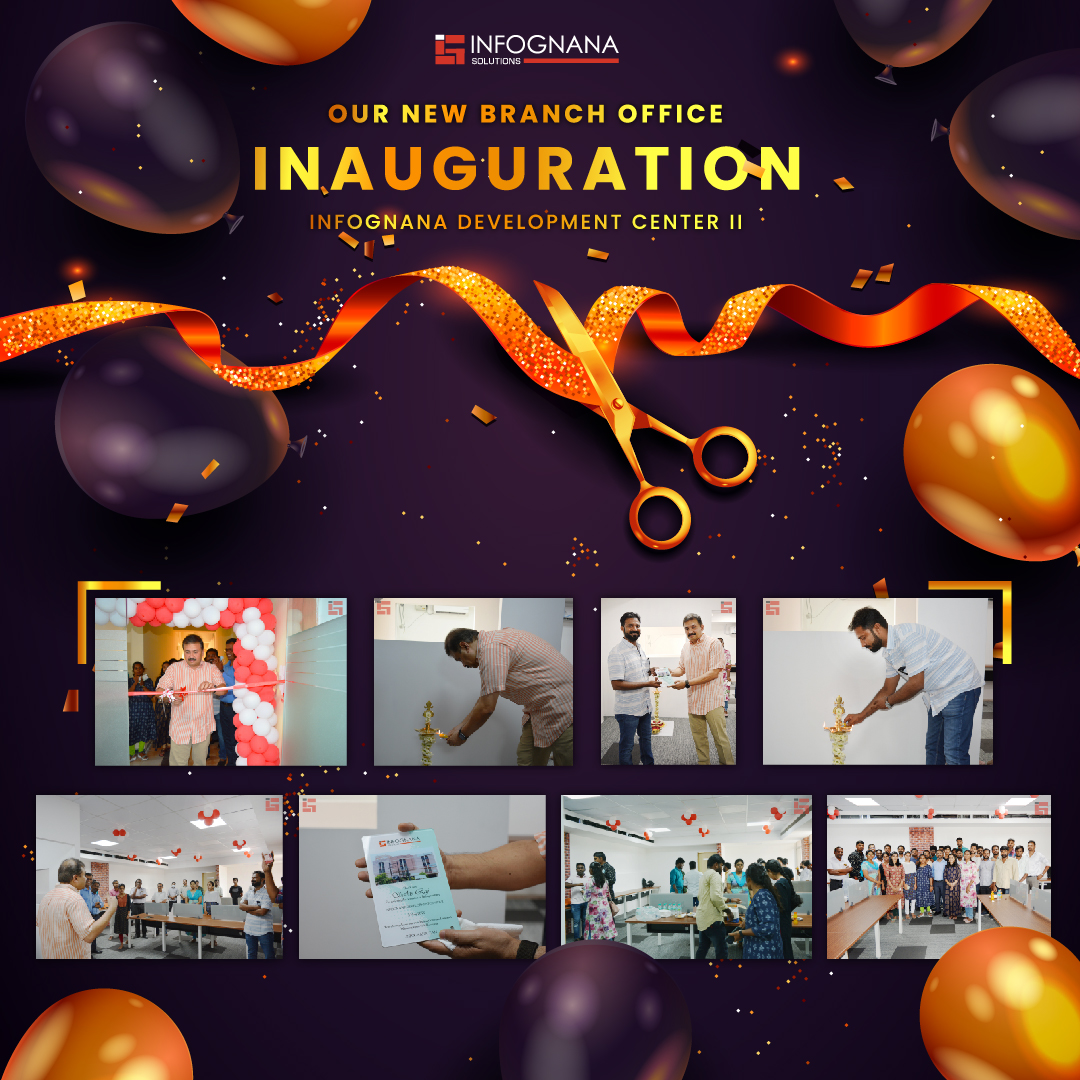 Infognana's tweet photo. We are happy to announce the grand launch of our new branch - Infognana Development Center II. Catch some of the clicks from our #openingceremony here.
#InfognanaDevelopmentCenterII #officeinauguration #branchopening #inauguration #IG #Infognana #Infognanasolution https://t.co/2JFbpumfhD