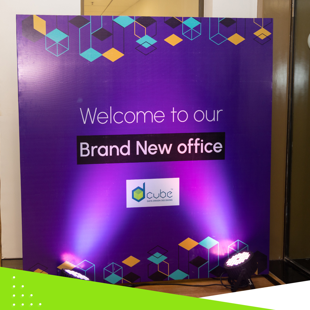 DCubeAnalytics's tweet photo. We are super excited to share glimpses of our new office here in Whitefield, Bengaluru. 

With our team’s continuous hard work and effort we were able to add a new feather to our hat. 
Here’s to team #DCubeAnalytics, may we fill this office with laughter and cheer. 
#officelaunch https://t.co/Tdej7fyf6x
