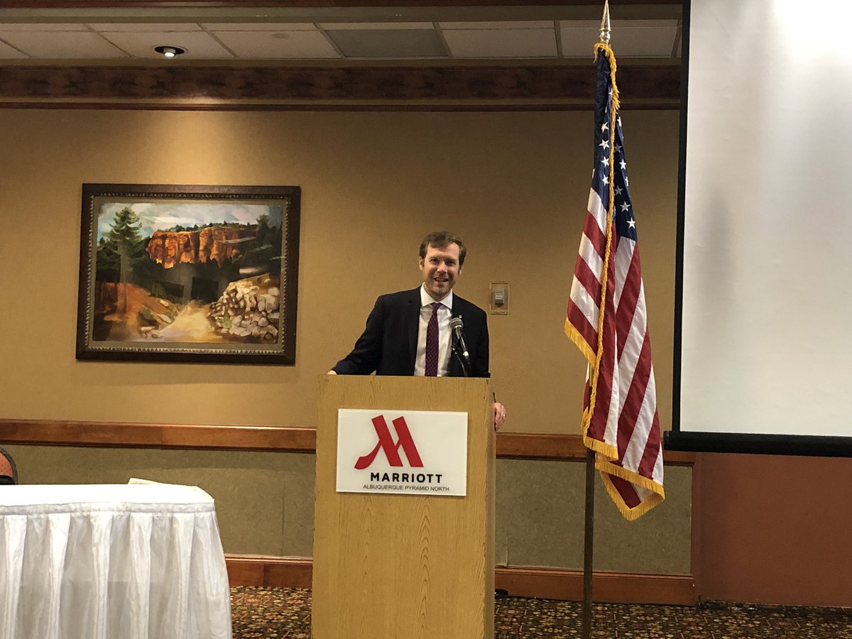 NMFedSoc's tweet photo. Yesterday @danielsuhr gave a terrific presentation to our @FedSoc chapter on the lawsuits challenging Covid restrictions and mandates. 

We were proud to co-sponsor this event with @RioGrandeFndn! https://t.co/1hBCmFN4xW