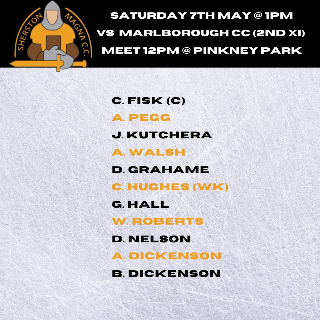 Sherston Magna CC (@sherstonmagnacc) on Twitter photo π 1st XI π <a href="/MarlboroughCC/">Marlborough Cricket</a> 2nds
π <a href="/WCCLCricket/">Wiltshire County Cricket League</a> Div 4
π Saturday 7th May 2022
π 1pm start
π Pinkney Park
#UpTheMagna π 1st XI π <a href="/MarlboroughCC/">Marlborough Cricket</a> 2nds
π <a href="/WCCLCricket/">Wiltshire County Cricket League</a> Div 4
π Saturday 7th May 2022
π 1pm start
π Pinkney Park
#UpTheMagna