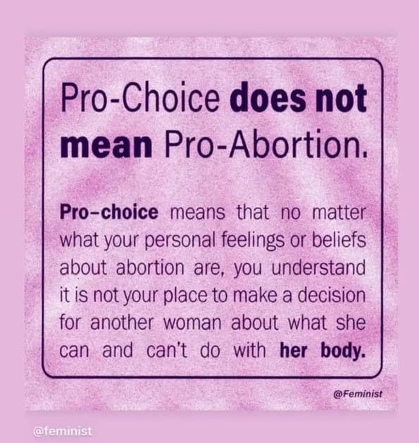To be clear
