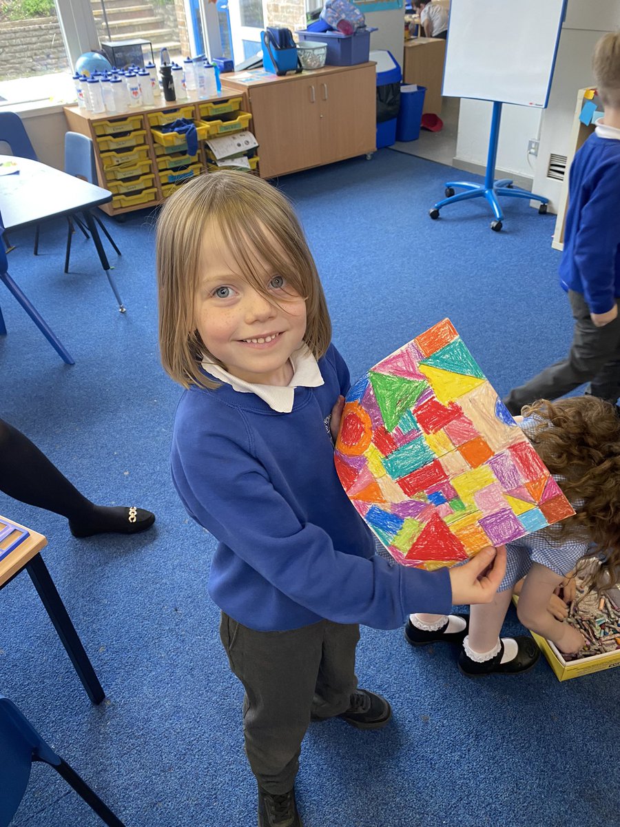 1 GI have loved learning about The art of Paul Klee and creating pictures in his style