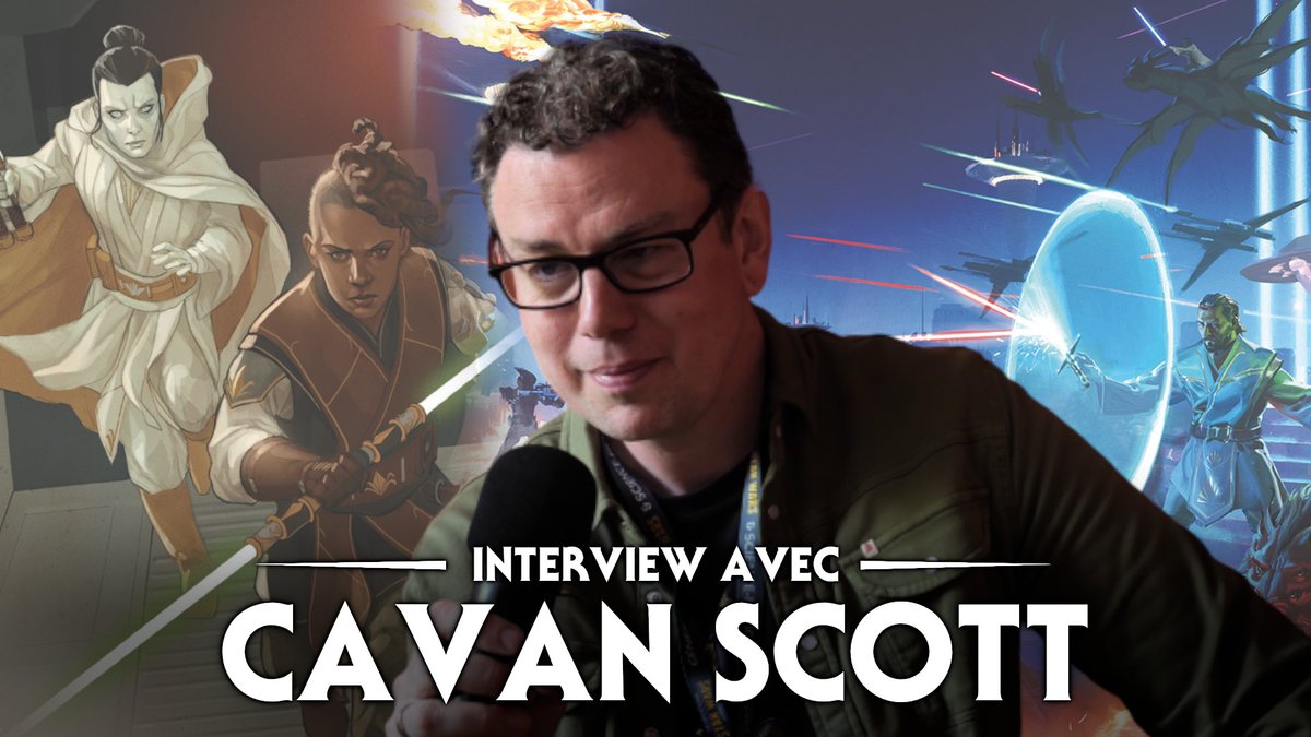 LTCoruscant's tweet photo. Notre interview de Cavan Scott à l'occasion de la @GenStarWars 2022 s'apprête à sortir sur la chaîne YouTube !
Rendez-vous à 17h pour découvrir cette nouvelle vidéo !
#LaTribunedeCoruscant #CavanScott #GenSW2022 https://t.co/tFi6jheobX