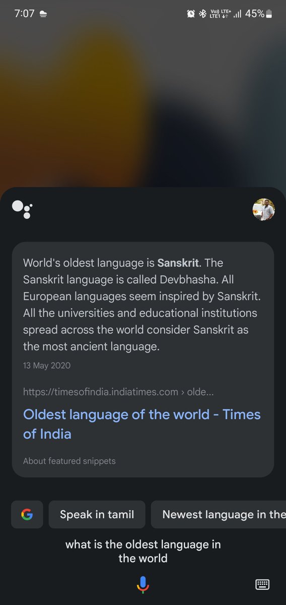 itsBarani's tweet image. Oldest language #Sanskrit ahh!! Dei 😂😂😂

#Tamil
#Oldestlanguage