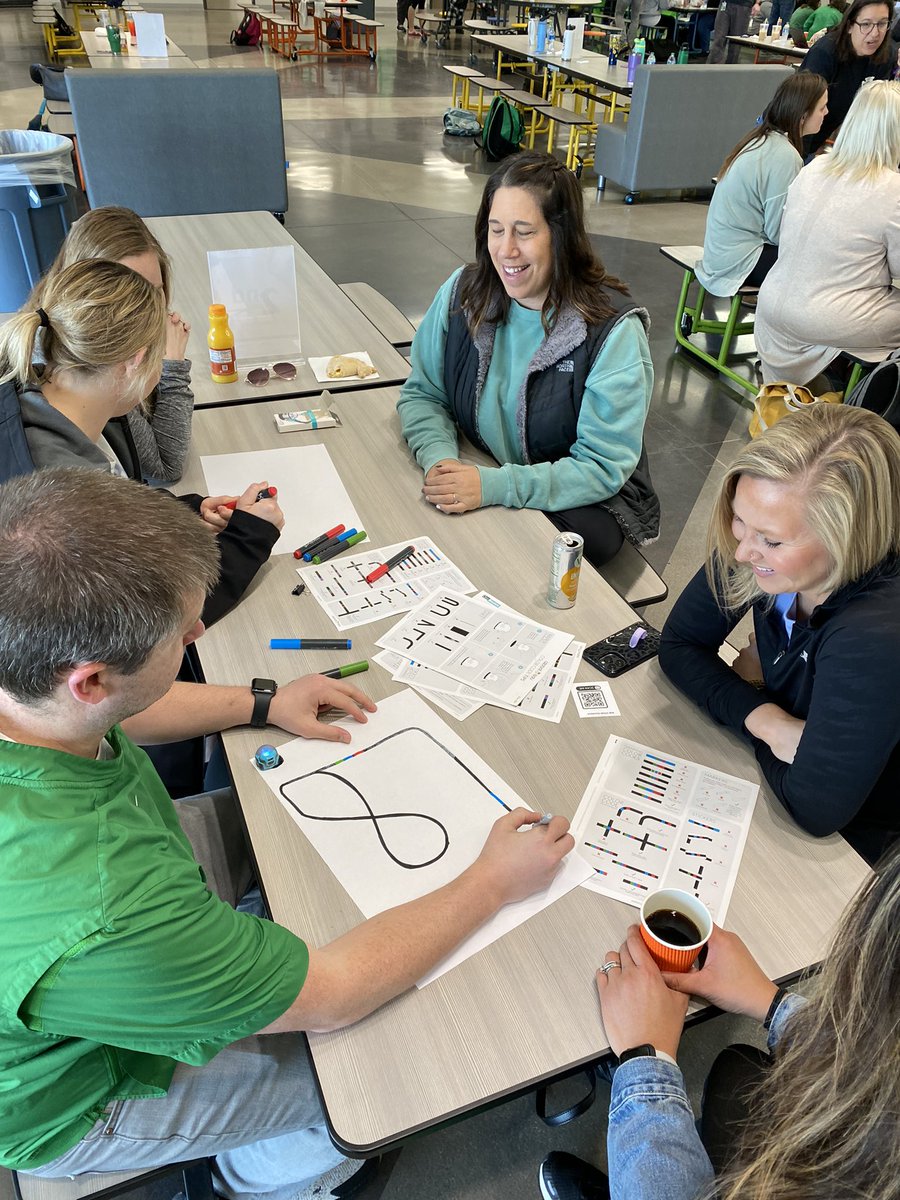 langebarb's tweet photo. Learning is fun! #PDdoneright Thanks to our computer science lead team for organizing out tech playground! @NWIowaSTEM @plaea https://t.co/tx5EGBXiL5