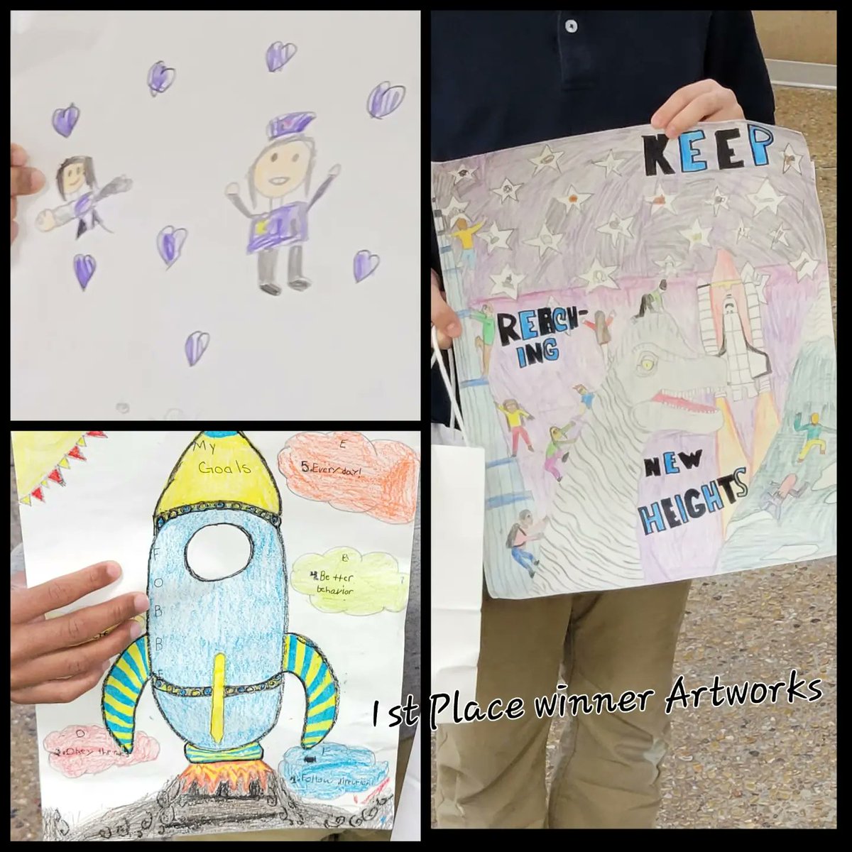art_toler's tweet photo. We finished up a school wide art contest for our Toler students and staff. I'm so proud of the students that submitted their work. Congrats to our winners! They each received a prize for their work. #artcontest #tolertexans #GarlandISD @Toler_Texans https://t.co/CQOiW3ZtDL