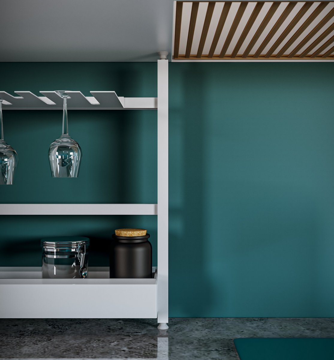 Box15_UK's tweet photo. GRID is our new modular kitchen storage system. GRID uses an adjustable mount system to fit between your worktop and cabinets meaning NO TOOLS or drilling is required to install. Choice of lengths, height and colours available. https://t.co/AY9bFpn1s1 https://t.co/Lzmz10GsX9