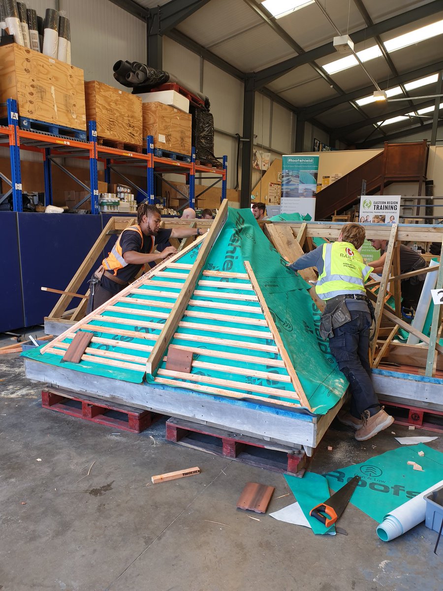 The 2022 SkillBuild Slating &amp; Tiling competition heats is underway at <a href="/ERRTG01/">EasternRoofTraining</a>! Good luck to everyone!

A big thanks to all of the sponsors supplying materials!
<a href="/SR_Timber_/">SR Timber</a> <a href="/proctorgroup/">A Proctor Group Ltd.</a> <a href="/SIGRoofing/">SIG Roofing</a> <a href="/BMIUKandIreland/">BMI UK & Ireland</a> 

#SkillBuild2022 <a href="/GoConstructUK/">Go Construct</a>