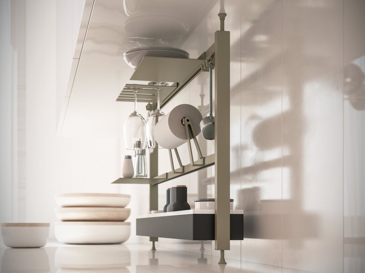 Box15_UK's tweet photo. GRID is our new modular kitchen storage system. GRID uses an adjustable mount system to fit between your worktop and cabinets meaning NO TOOLS or drilling is required to install. Choice of lengths, height and colours available. https://t.co/AY9bFpn1s1 https://t.co/Lzmz10GsX9