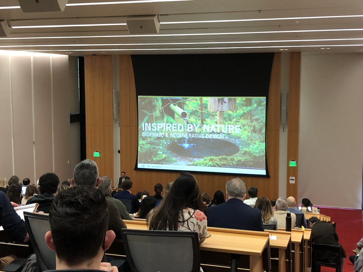 samwittchen's tweet photo. Getting this @GreenBldgUnited #buildgreen2022 party started: @Bill_Terrapin of @TerrapinBG delivers the keynote on biophilic &amp; regenerative design. It’s so great to be back in person! https://t.co/0MW8wzQkL1