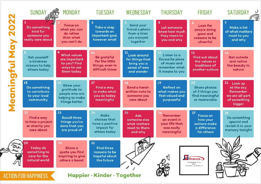 This month is Meaningful May!!! #MeaningfulMay #Accounting