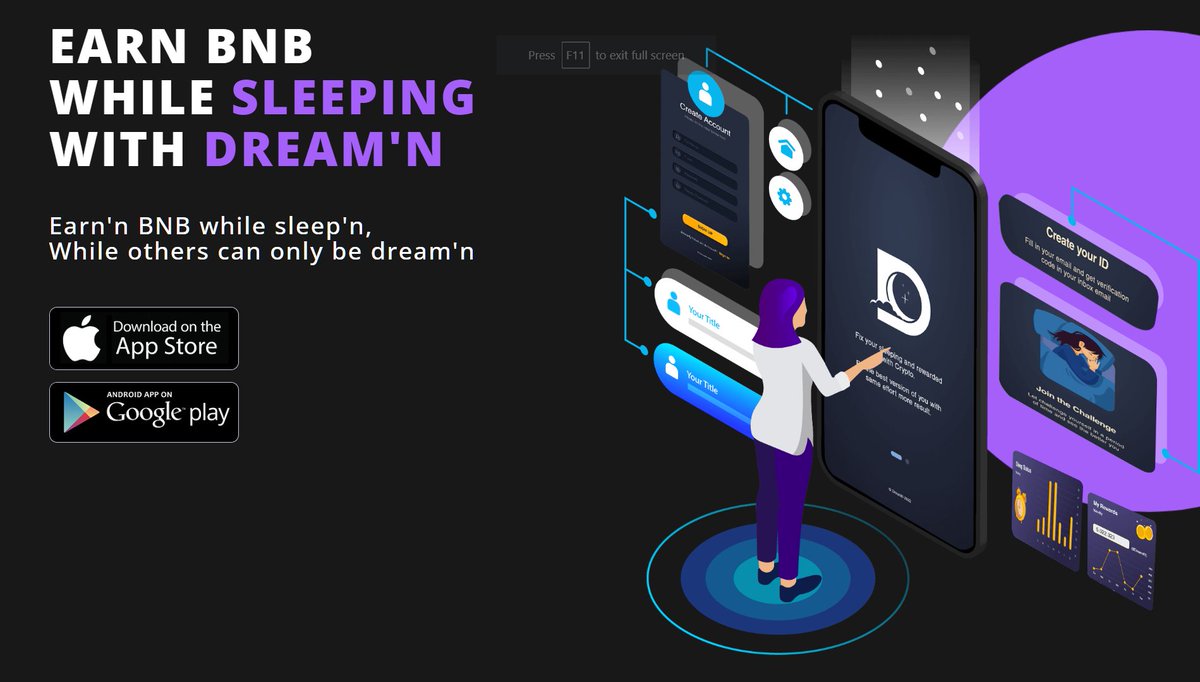 HoangVi_199's tweet photo. Getting tired of move to earn yet ? Now it's time for "SLEEP TO EARN" right away.
Let's make money while you sleep.

DreamN Whitelist Giveaway!
https://t.co/yHPUJzt1aU

#WhitelistGiveaway #whitelist #dreamn #sleep2earn https://t.co/uF8zYmbmdi
