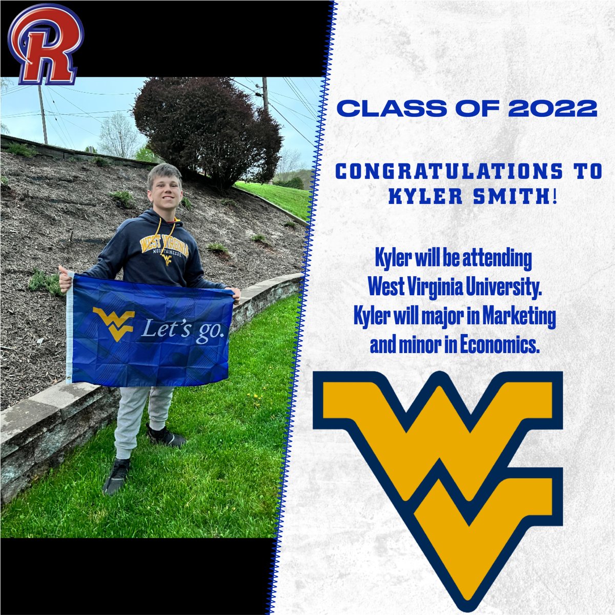 richlandrams's tweet photo. Congratulations, Kyler! https://t.co/CTyFcvnolu