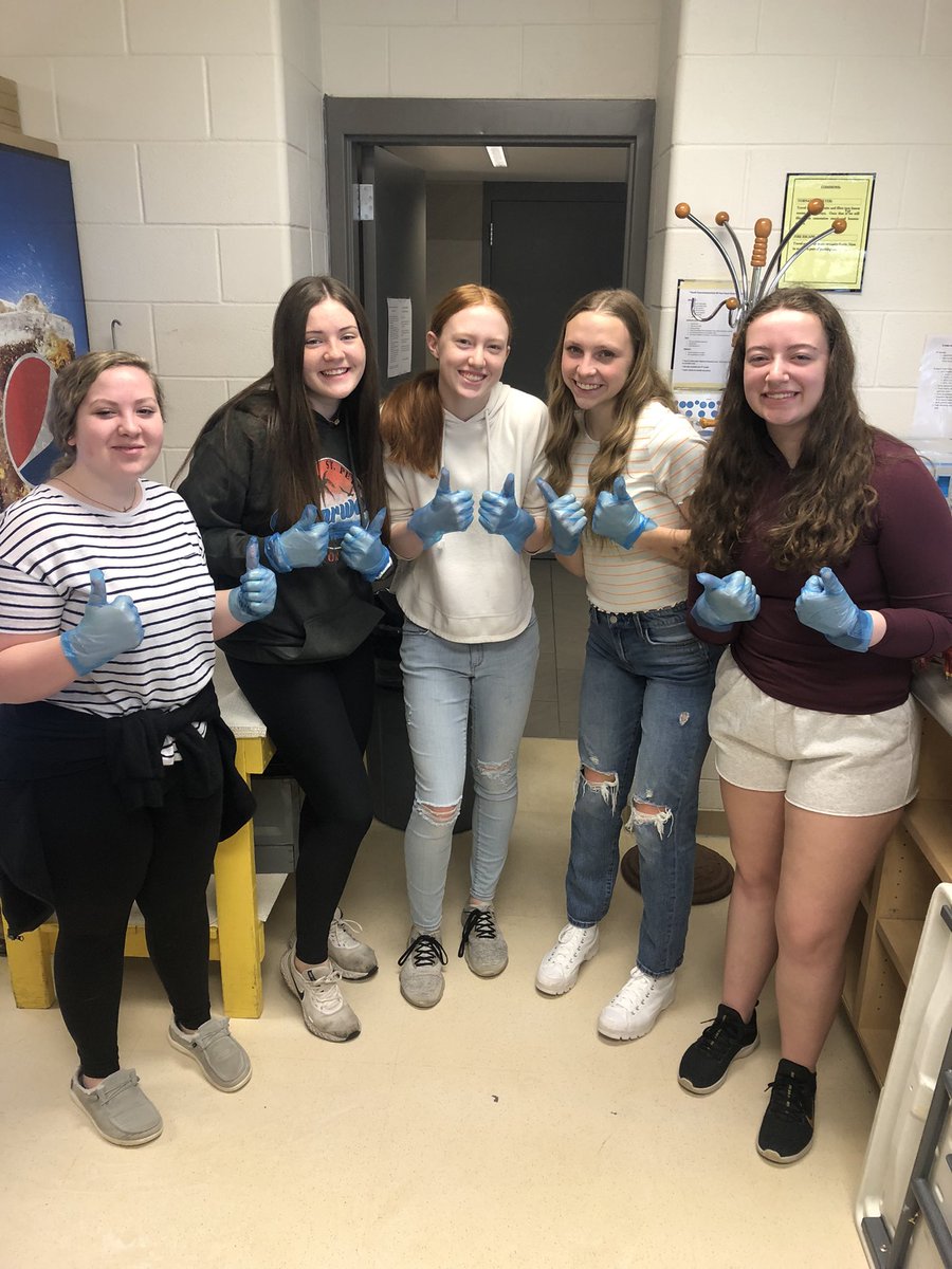 We have some great helpers  prepping our lunch today for  #TeacherAppreciationWeek!