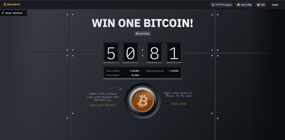 kovanont's tweet photo. #BitcoinButton #Binance https://t.co/CAOy8B6VVF