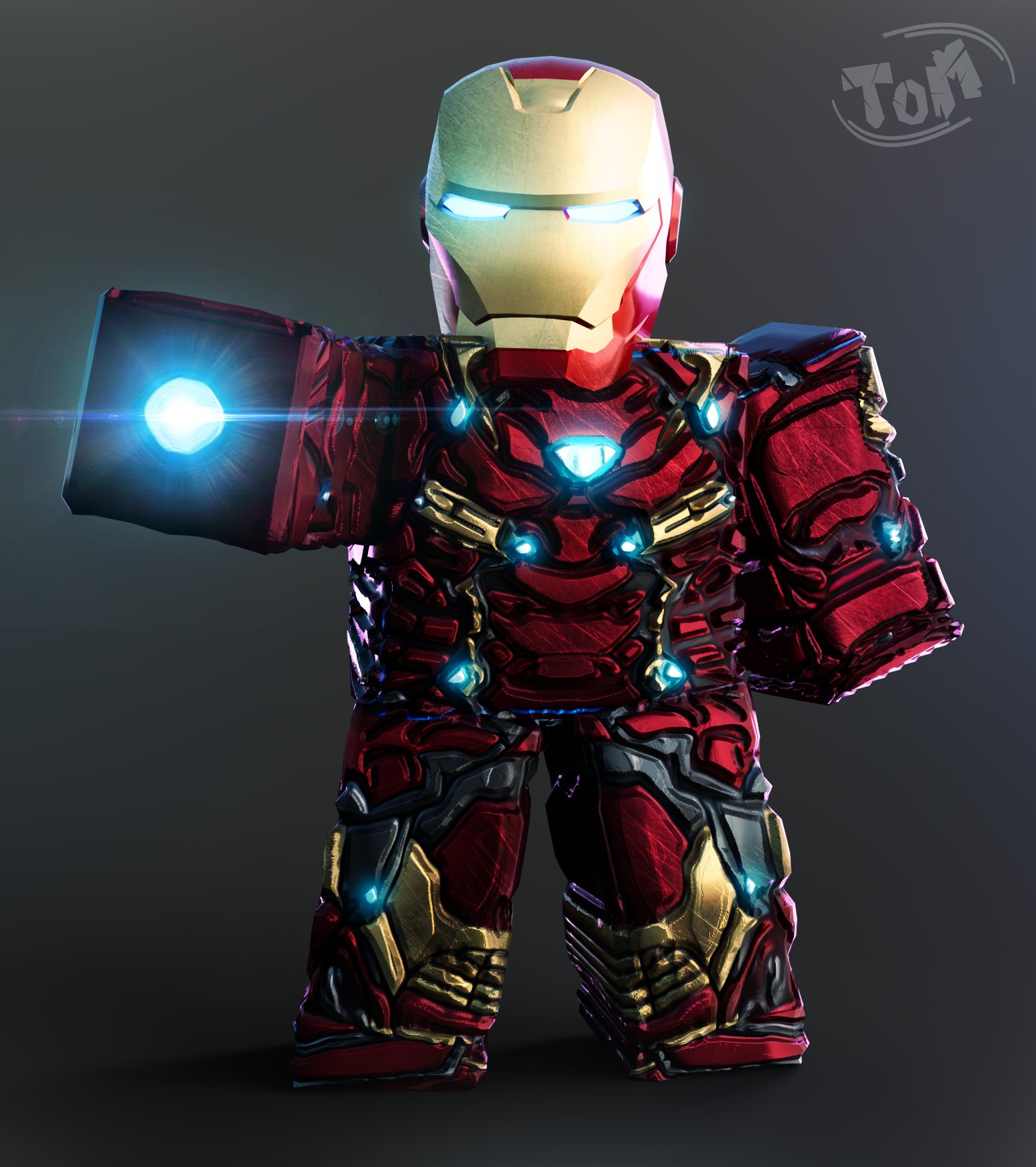 Tom GFX on X: Made a little render for Iron Man. Just practicing the  height/bump maps but maybe this will turn into a personal artwork 👀 Likes  and RTs are appreciated! 💖 #