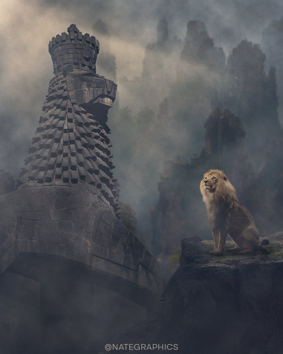 nate_graphics's tweet photo. "It's better to be a lion for a day than a sheep all your life" #digitalart https://t.co/aHNeKaHykl