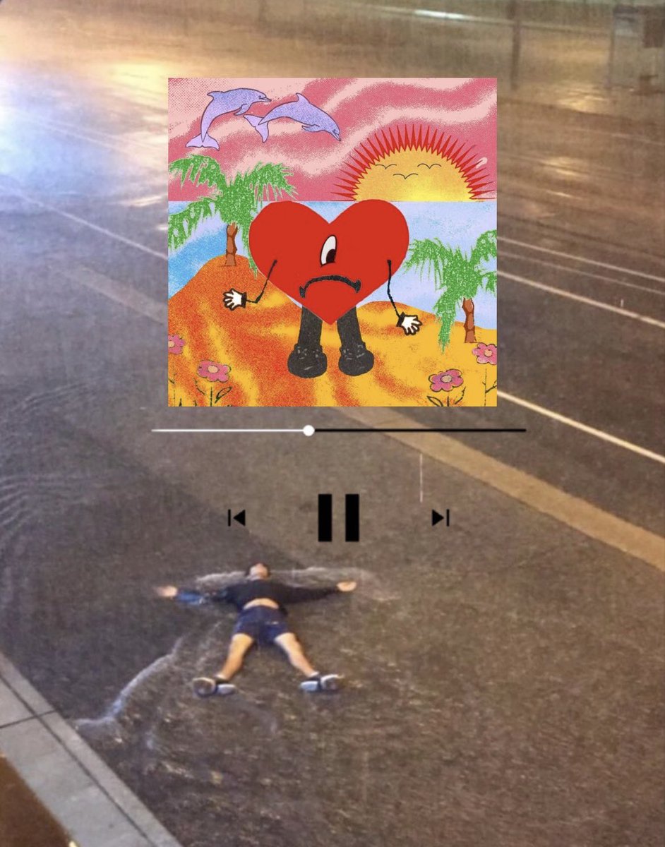 Nic_rin_'s tweet photo. Listening to the new Bad Bunny like https://t.co/nbeaXwhTgX