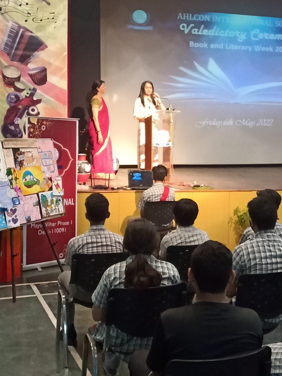 "Literature speaks the language of imagination. It is a vivid, colorful world made of words"

Book and Literary week valedictory function💙
Thank you <a href="/MuktaSh14821864/">Mukta Sharma</a> and Komal ma'am for believing in me and giving me this opportunity😄

<a href="/ashokkp/">Ashok Pandey</a> <a href="/y_sanjay/">Sanjay Yadav</a> <a href="/pntduggal/">PUNEET DUGGAL</a> <a href="/Shambhuj007/">Shambhu Jha</a>