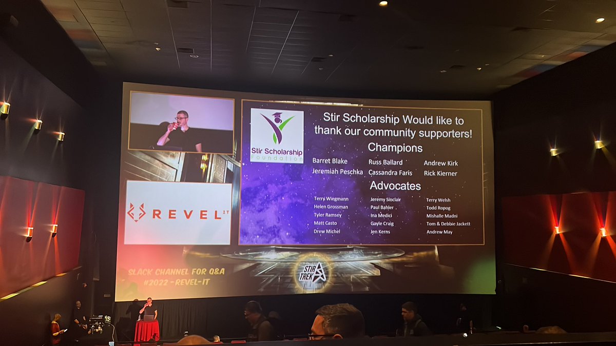 adam_romig's tweet photo. At #stirtrek all day today. Been to some virtual ones for the past couple years but this is my first in person conference since 2019. Wheee https://t.co/JAOo7zThmn