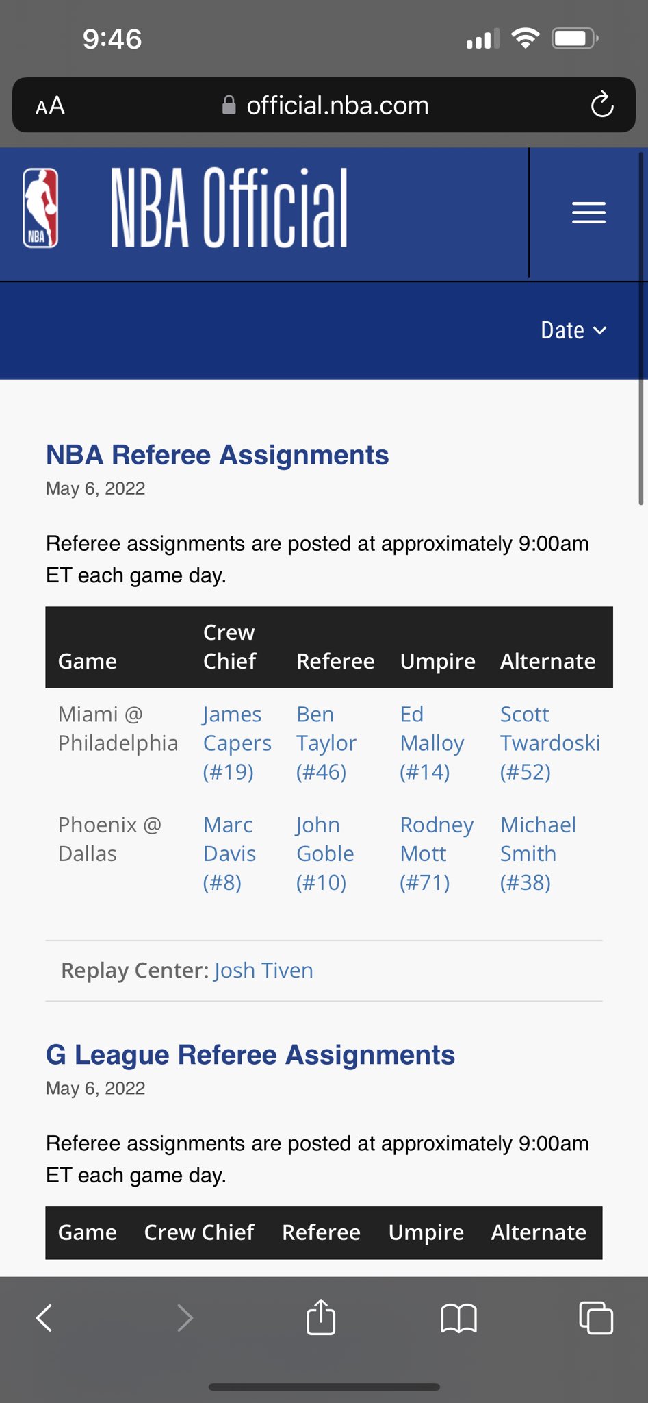 Marc Davis is a war criminal, but at least he s not Scott Foster. Happy Birthday, Chris Paul. 