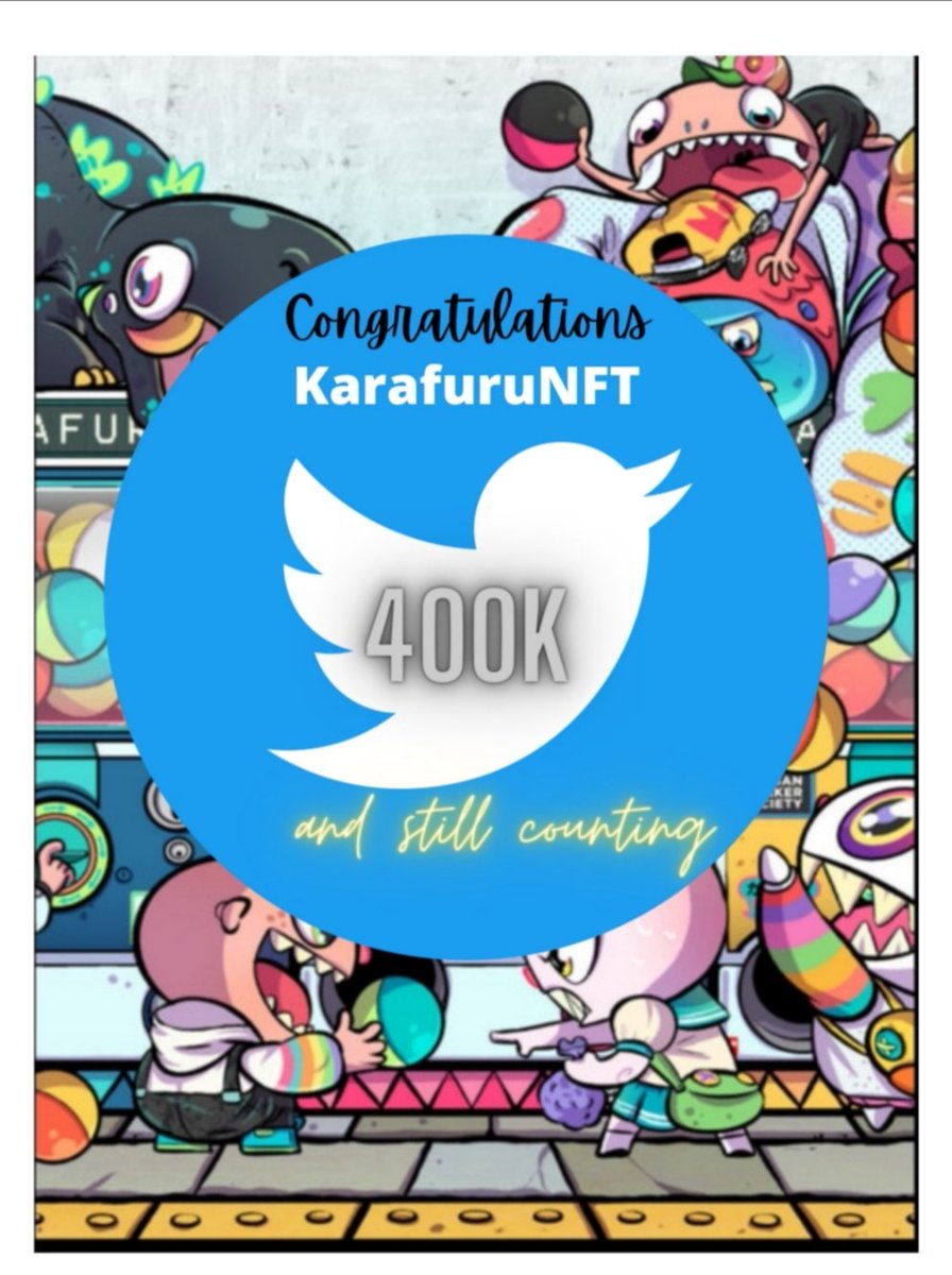 OyedejiBolanle5's tweet photo. @KarafuruNFT
400k🔥
Still counting💯🎉
Congratulations to us all Furu fams💐 @Nastasiadelinee @Thugkobenft @Solemaster32 @toromilano58 @siddig_Jaffar @Timxy15 @Olufunke2022 @crypronautt @trezzz @Chidiebere42 @Seirin_Lab 🎉🎁 https://t.co/BFnvdtCJ0C