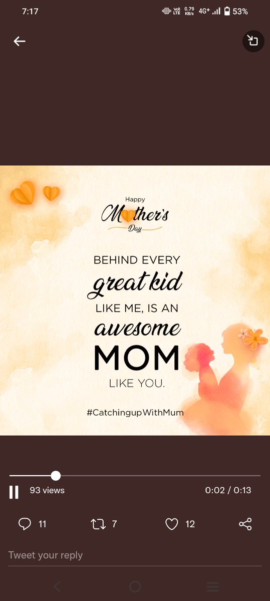 Yashrjpt278's tweet photo. @AureliaWoman1 Behind every great kid like me is an awesome mom like you. @AureliaWoman1
#CatchingupWithMum #BeComplimentReady https://t.co/COOKgU1fKv