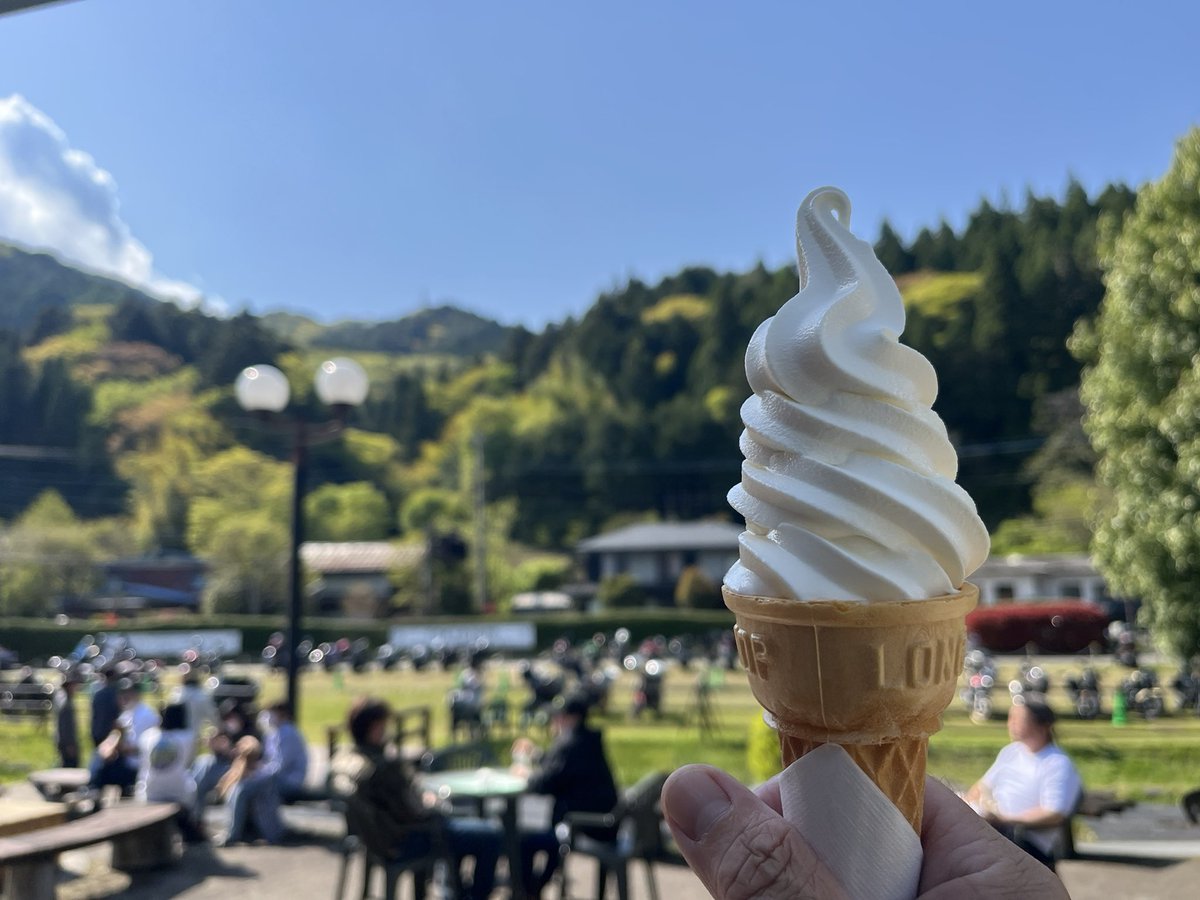 はじめての道の駅どうし
やっと関東のバイクの聖地に来られたよ
#道志 
#聖地巡礼
