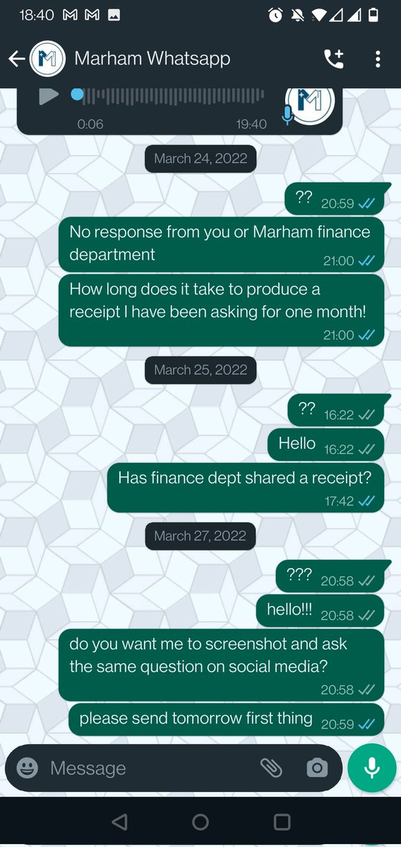 Kuro_Bunty's tweet photo. @indusvalleycap how did you guys cut the team @marhampk a cheque and not followup. Their operations, doctor team, finance,  billing, customer service all are incompetent at best or intentionally defrauding customers. @Sadia_Bashir1 @jehan_ara they give Pakistani tech a bad name. https://t.co/GDX7SNFyzG