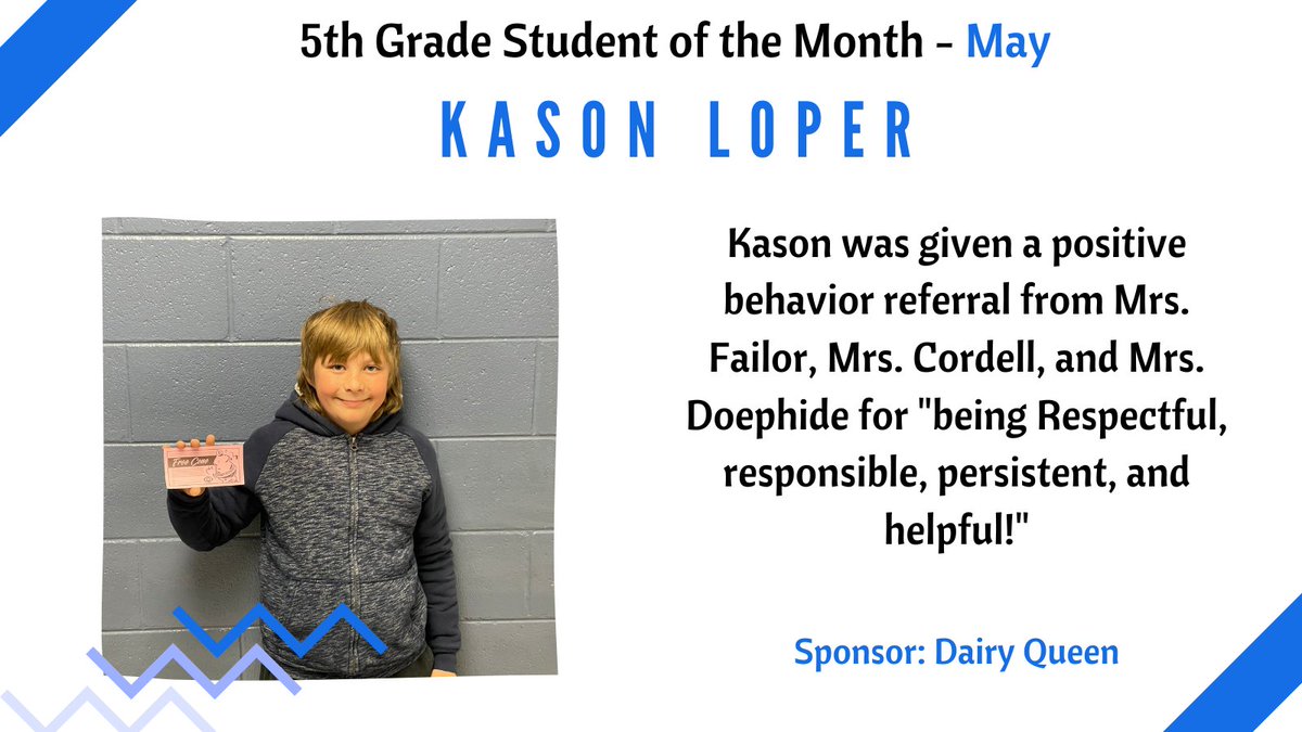 GV_Elementary's tweet photo. 5th Grade Students of the Month https://t.co/4yilJZIDxI