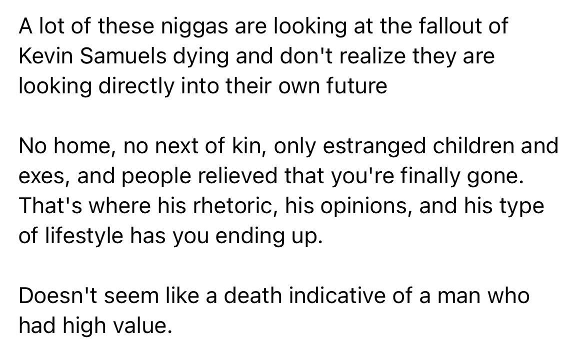 SamanthaCooker's tweet photo. Reactions to #KevinSamuels #kevinsamuelsisdead https://t.co/x1mrbJiazv