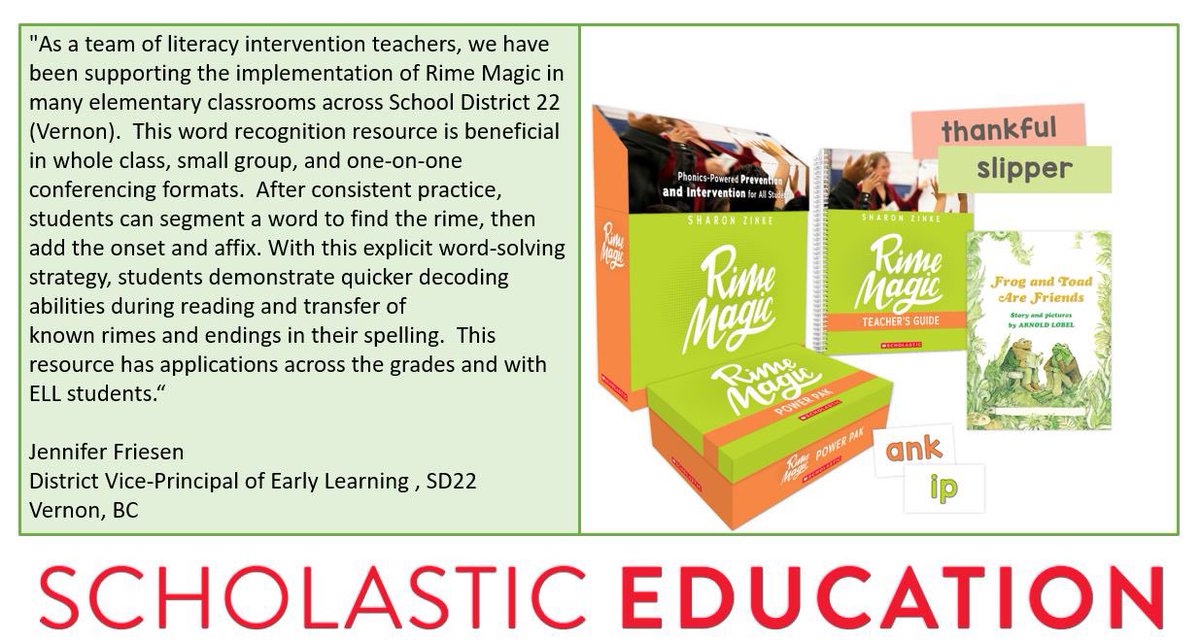 Carolinebruth's tweet photo. Thank you @SD22Learns for sharing this amazing testimonial about our #RimeMagic resource developed by @shayrime! More info here: https://t.co/CeW42O877e https://t.co/wdpKXy8OaZ