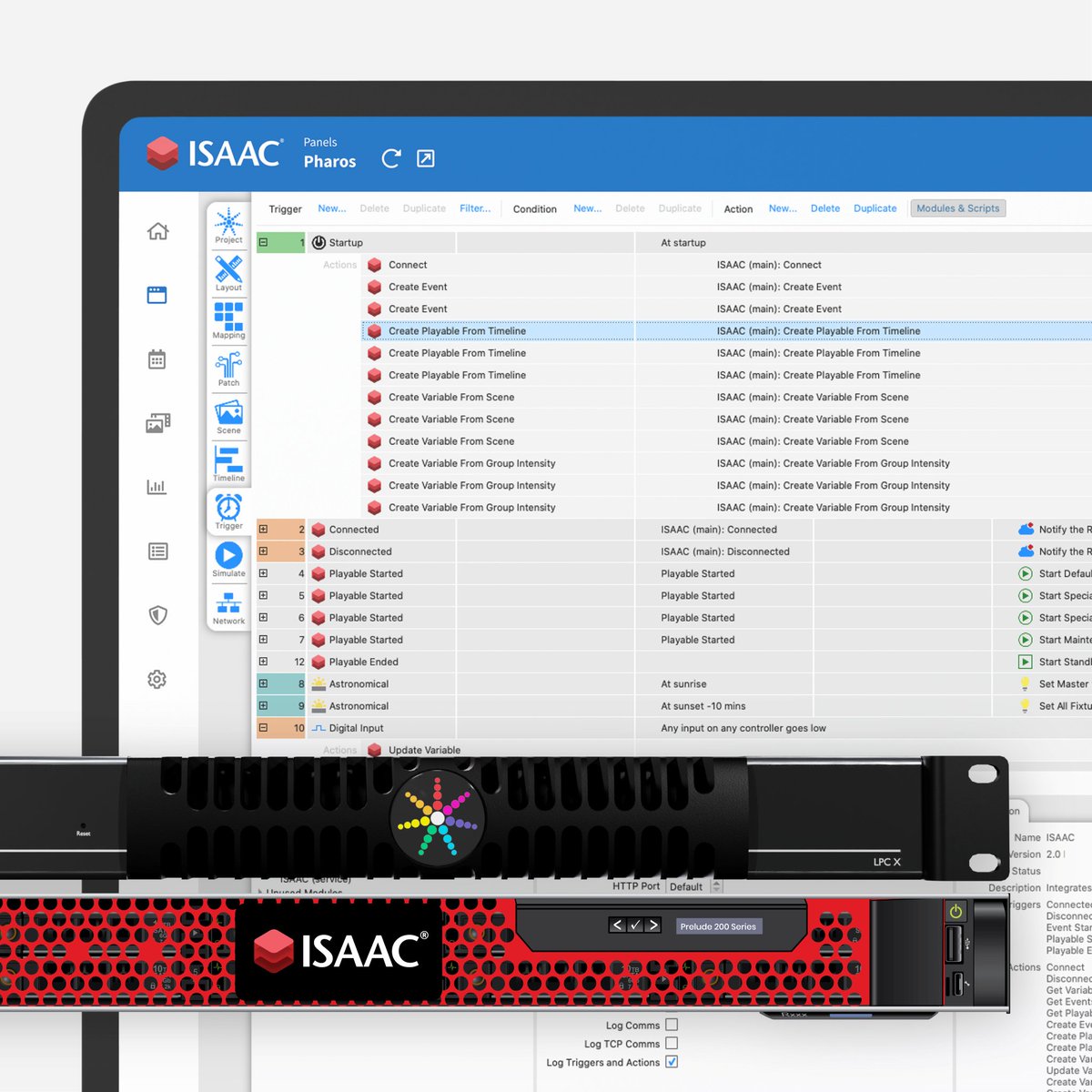 pharoscontrols's tweet photo. We are excited to announce a new collaboration that integrates our award-winning controllers into @smartmonkeysinc ISAAC Ecosystem via a new IO Module.
Read more about the collaboration here:
https://t.co/R77HWReQxs
#ISAACPlatform #PharosControls https://t.co/Prp1mc6zxT