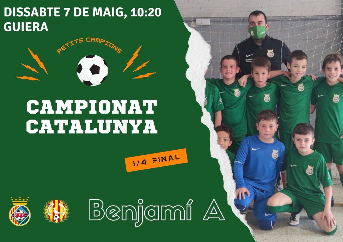 CERDANYOLAFC's tweet photo. No parem amb el nostre #Futsal 😍
Aquest cop es tracta dels petits del BA que demà dissabte disputaran els 1/4 de final del campionat de Catalunya per primer cop ☺️
Ja han fet història però volen continuar💪 Demà al matí, tens una cita a #Guiera amb el nostre BA #futsal. ⚽️💚 https://t.co/PUSiSbBFap
