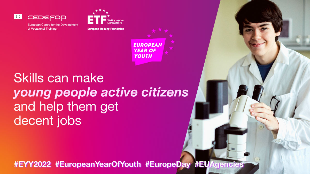 etfeuropa's tweet photo. 📈 The youths not in employment, education or training vary significantly among different countries. We must avoid turning today's youth into tomorrow's 'lost generation'.  

The European Year of Youth can help ⤵️ https://t.co/hzUvVFbr7R  

#Skills4Change #EYY2022 #EUAgencies https://t.co/d3qlNTkSMq