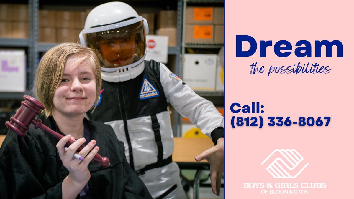 Our 3rd annual radiothon supporting Boys and Girls Club of Bloomington is starting soon! Call in at (812)336-8067 or bgcbloomington.org/dream to donate!