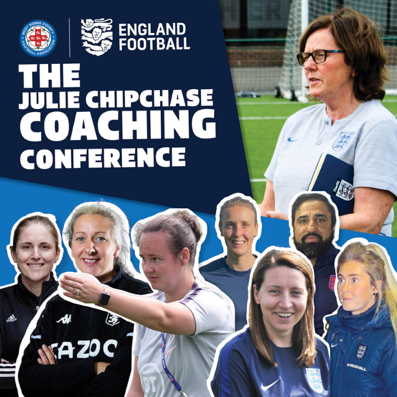 WestRidingFA's tweet photo. ❤️ Continuing Chippy's Legacy.

The Julie Chipchase Coaching Conference will take place here at #3GFleetLane in July, join us for a day full of sessions delivered by a number of fantastic coaches.

All information can be found by clicking the link below.