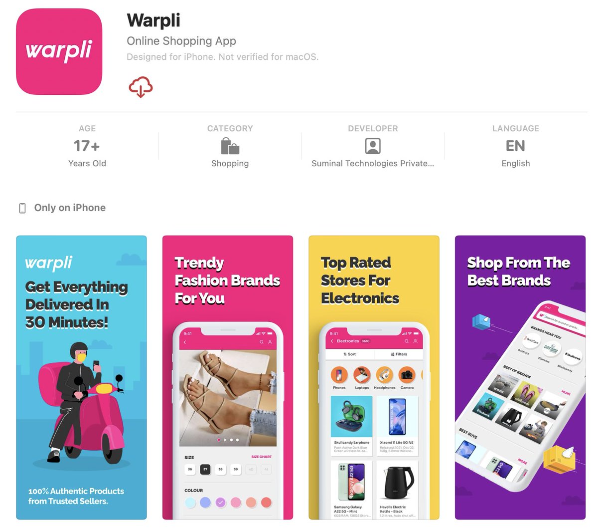 Good folks of Gurgaon, we are now available on iOS. Download and experience the 30 minutes magic!