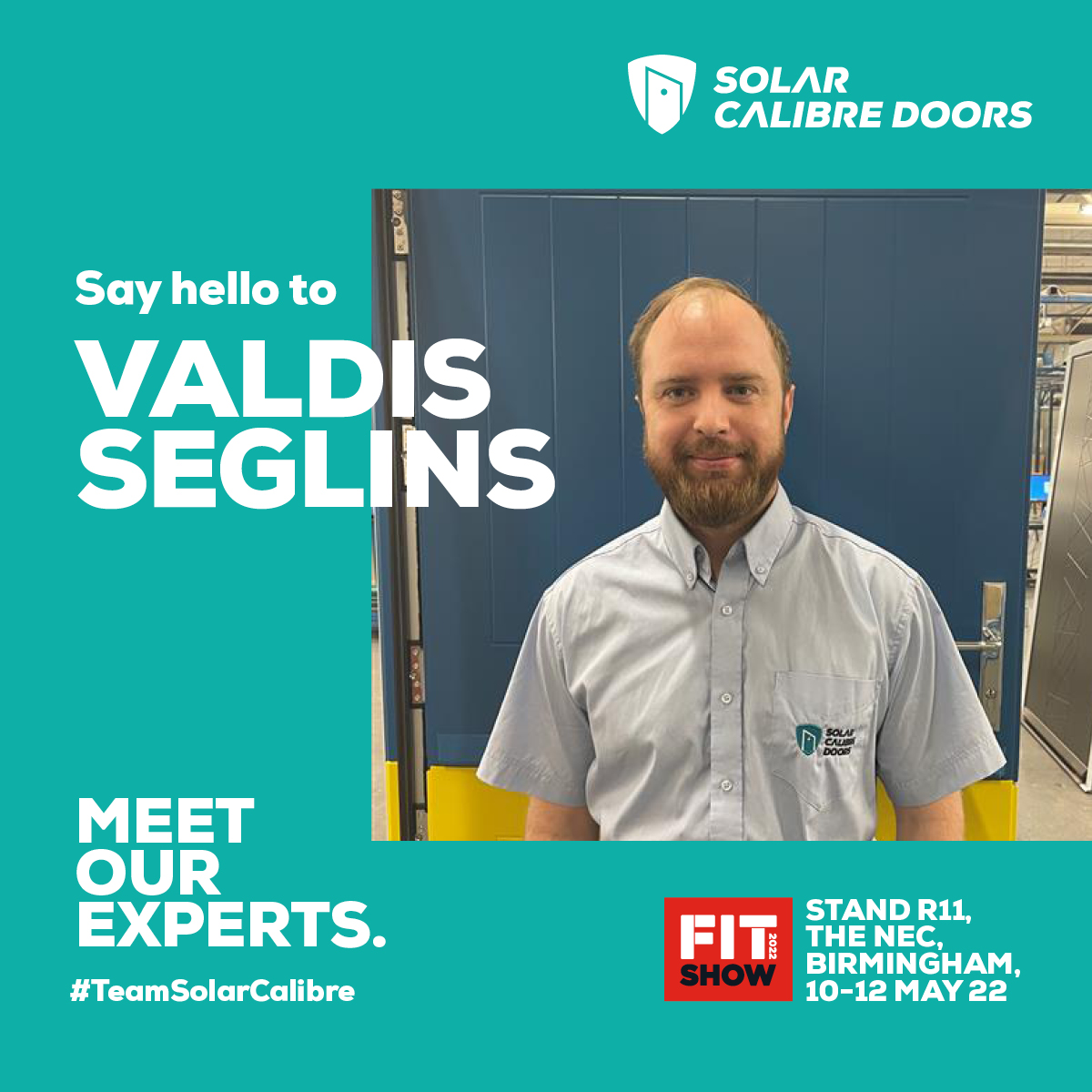 Solarcalibre's tweet photo. Meet our Expert, Product Manager, Valdis Seglins! #TeamSCD
๐น What things are you #AlwaysOpen to discuss if you are not talking 'doors'....?
I'm a fan of the Marvel cinema universe & enjoy watching NBA (supporter of the Dallas Mavericks) in my spare time. #fitshow2022 https://t.co/j2AP4aFdFp